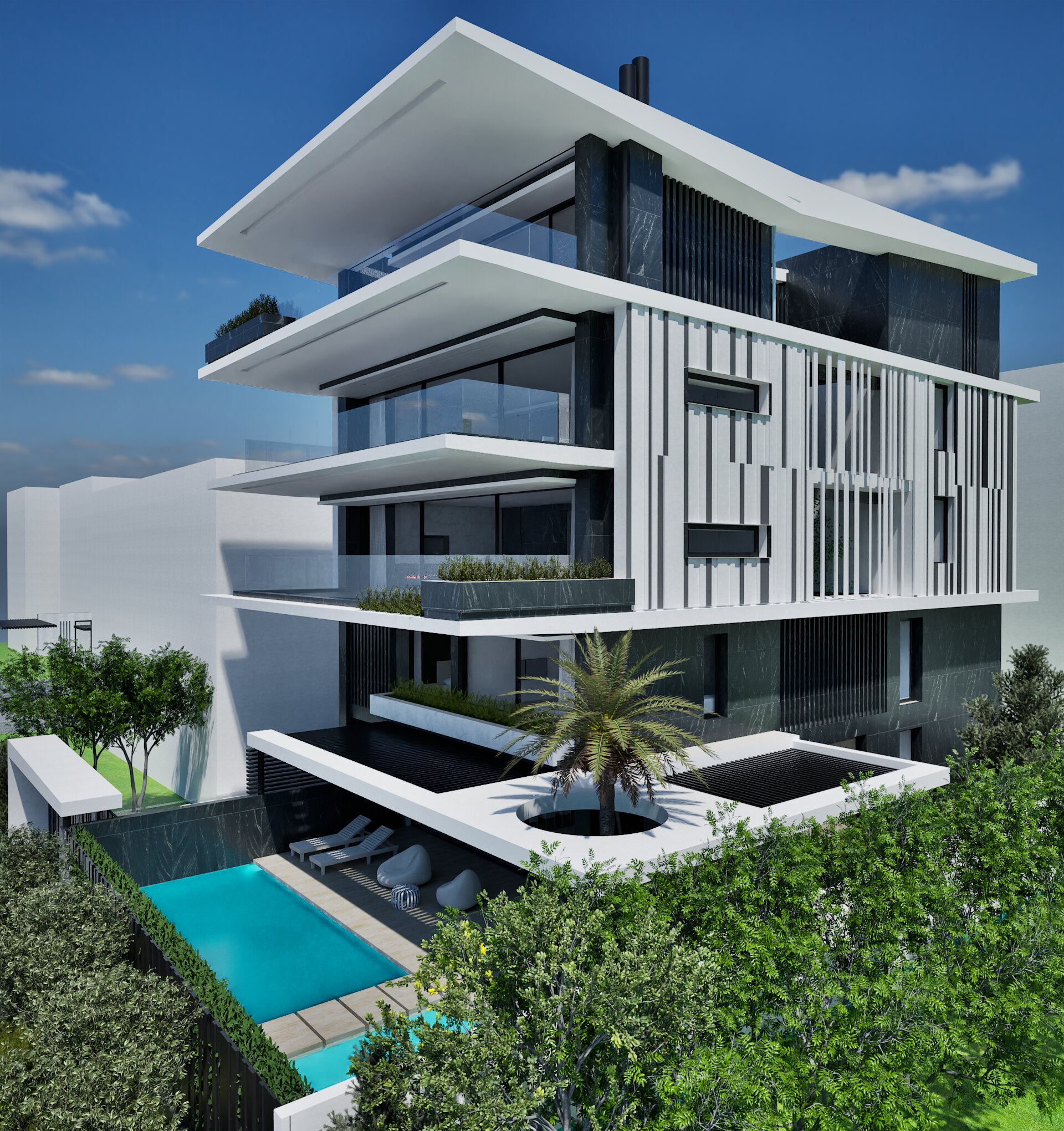 Florida Mall - νέο έργο / νεόδμητες κατοικίες στην οδό Λαμπράκη 45, Γλυφάδα